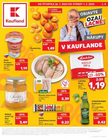 Leták Kaufland - 26.1.2023 - 1.2.2023.