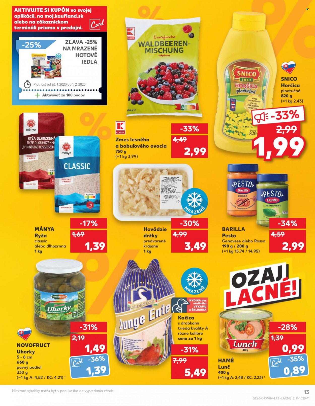 Leták Kaufland - 26.1.2023 - 1.2.2023. Strana 13