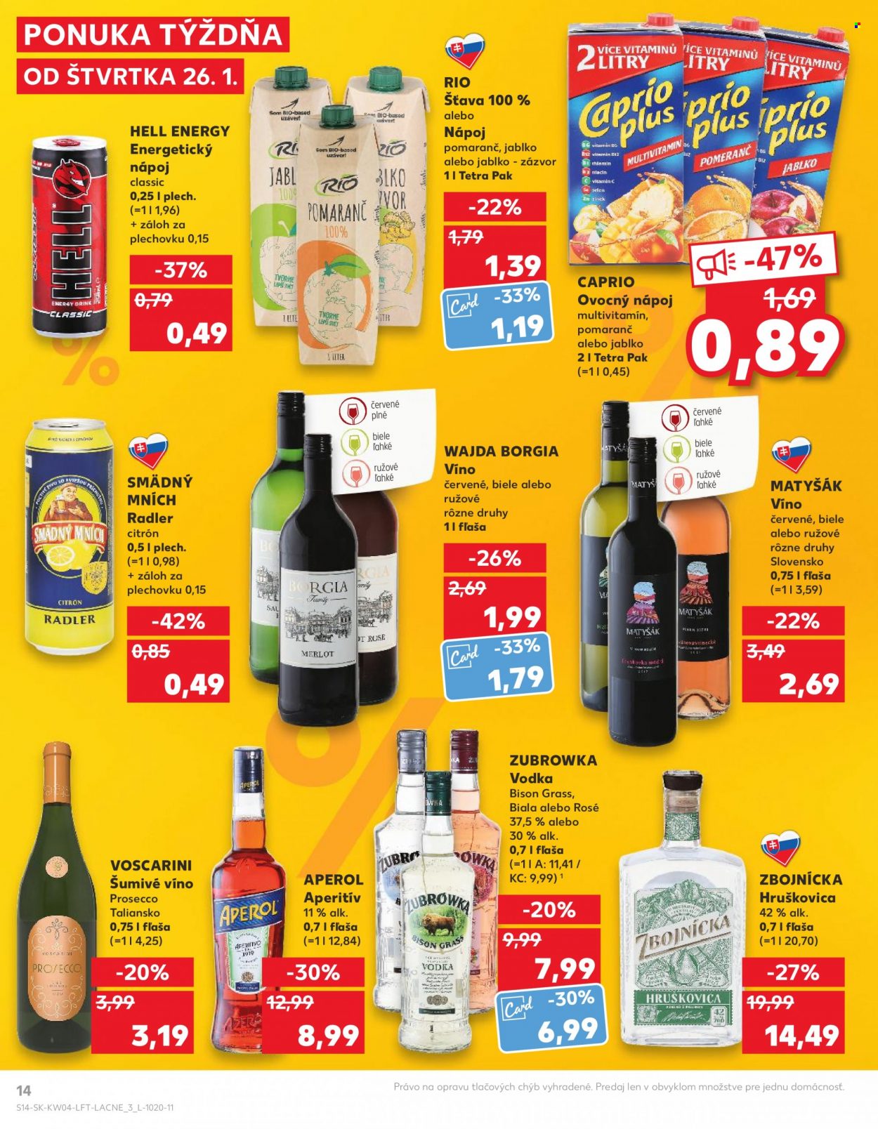 Leták Kaufland - 26.1.2023 - 1.2.2023. Strana 14