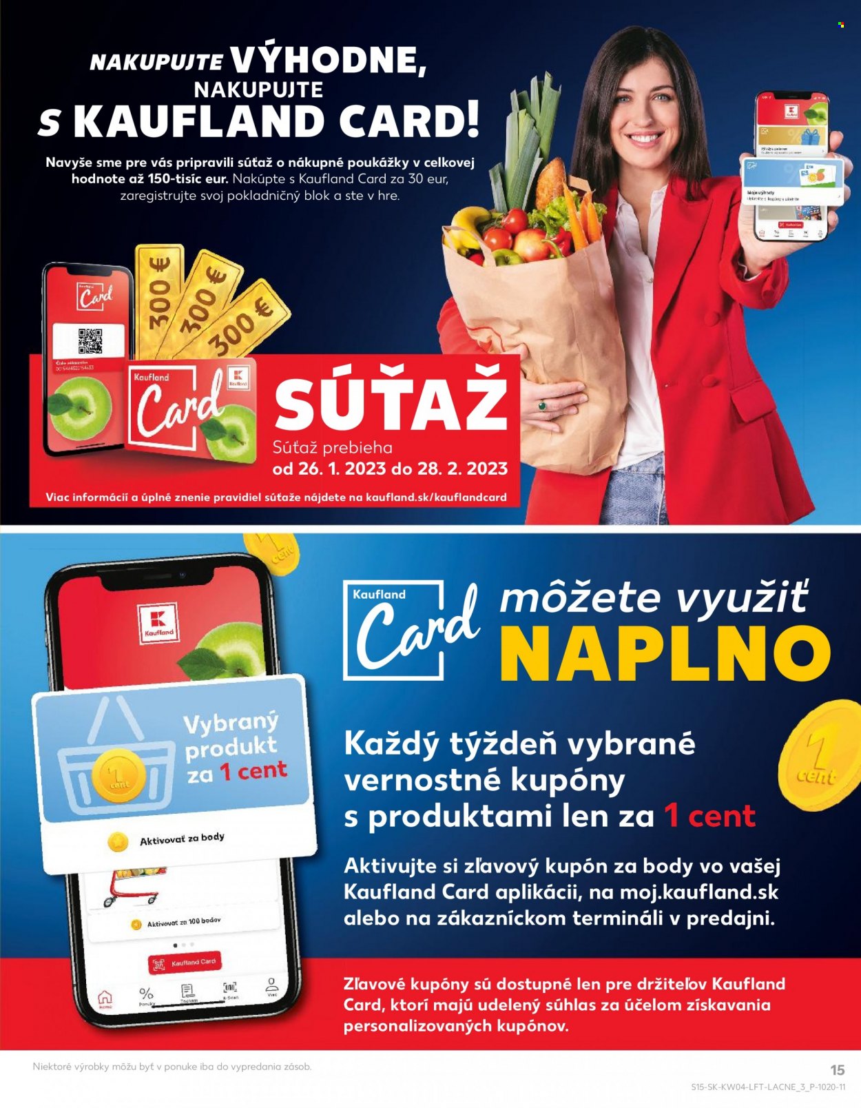 Leták Kaufland - 26.1.2023 - 1.2.2023. Strana 15