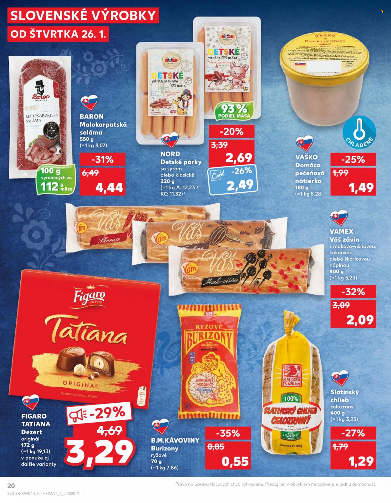 Leták Kaufland - 26.1.2023 - 1.2.2023. Strana 20