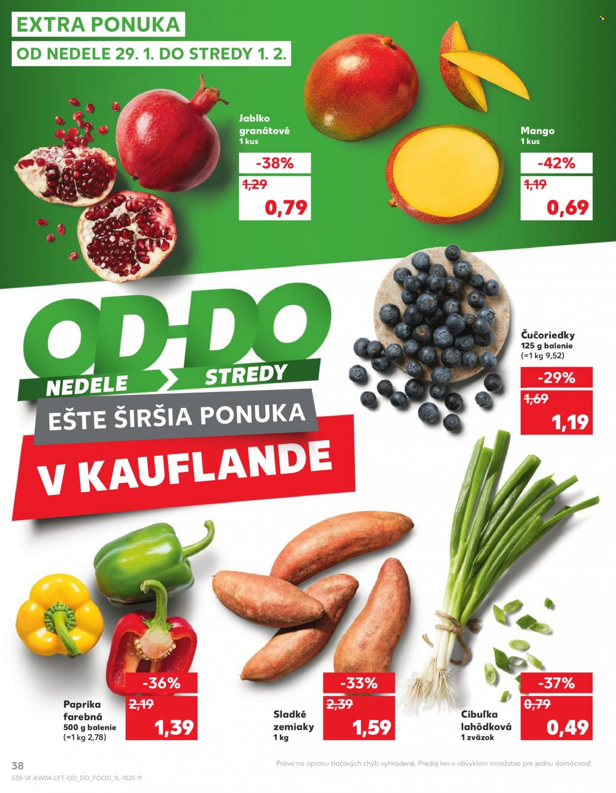 Leták Kaufland - 26.1.2023 - 1.2.2023. Strana 38