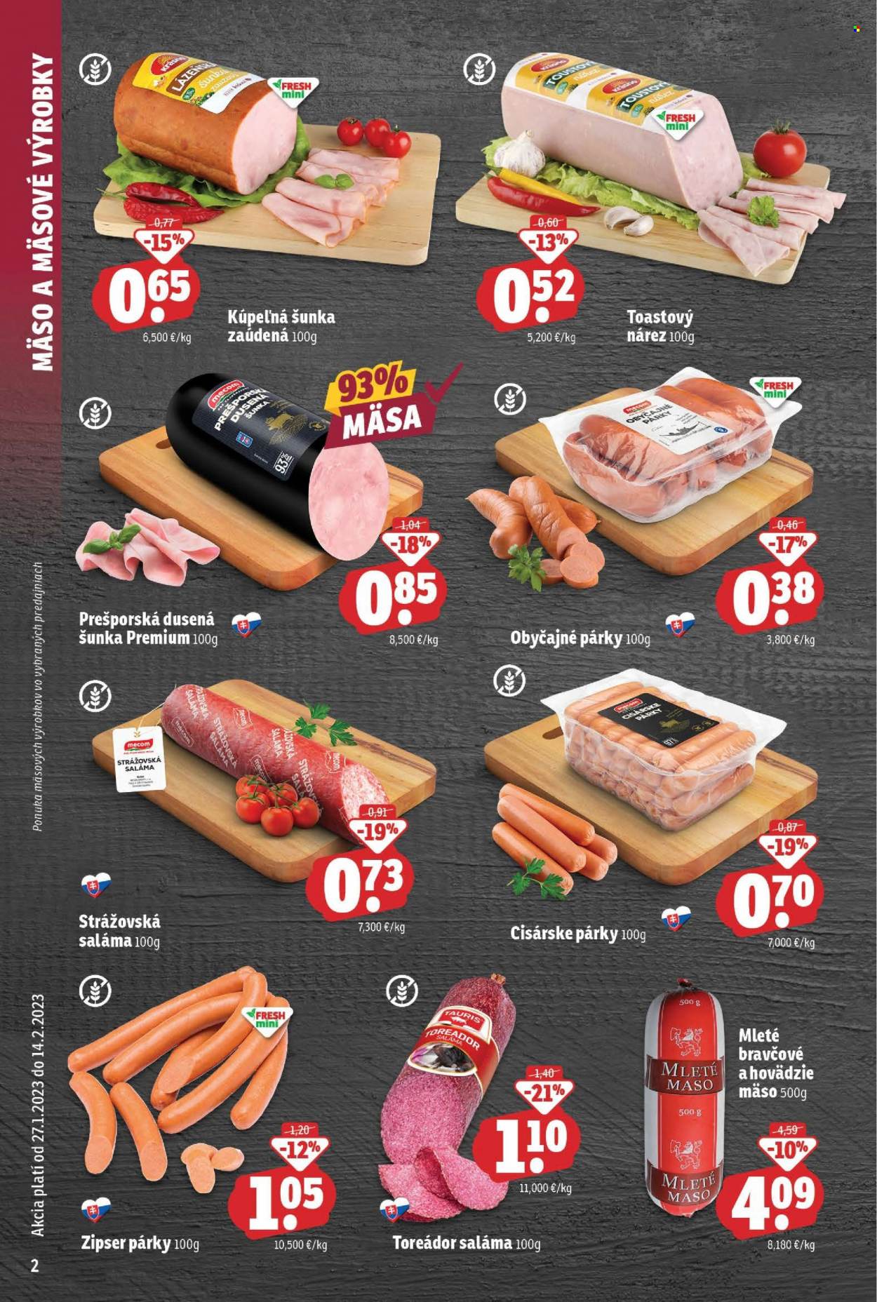 Leták FRESH - 27.1.2023 - 14.2.2023. Strana 2