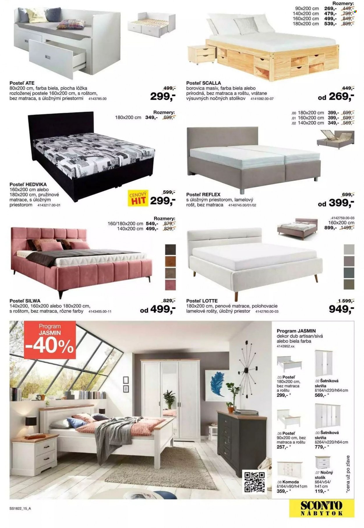 Leták Sconto nábytok - 25.1.2023 - 14.2.2023. Strana 15