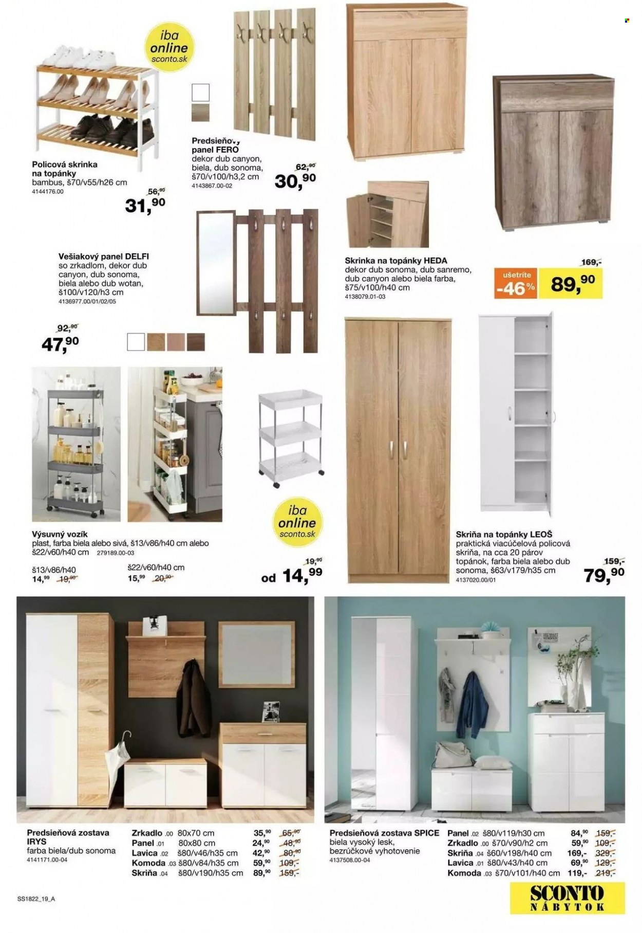 Leták Sconto nábytok - 25.1.2023 - 14.2.2023. Strana 19