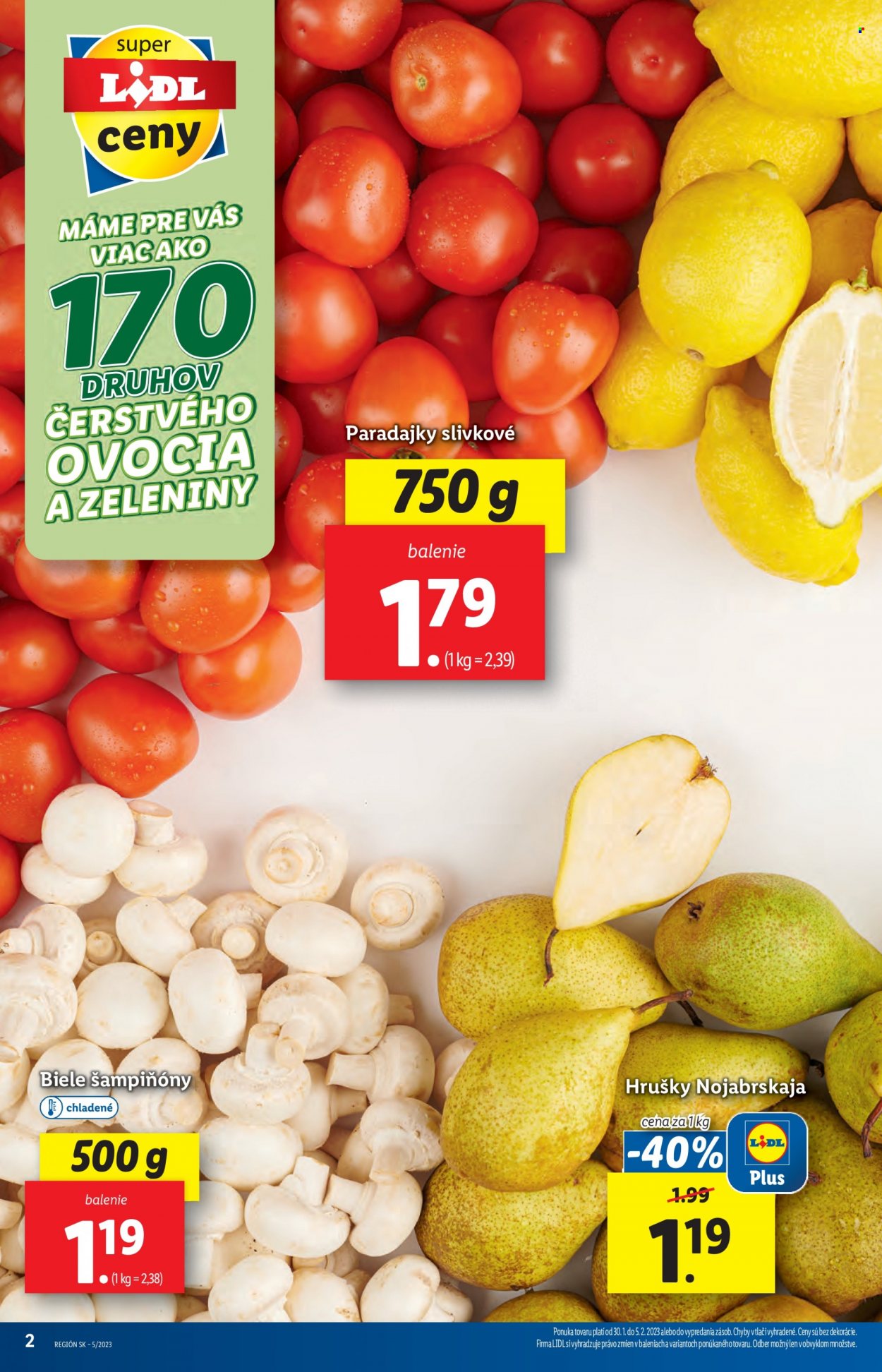 Leták Lidl - 30.1.2023 - 5.2.2023. Strana 2