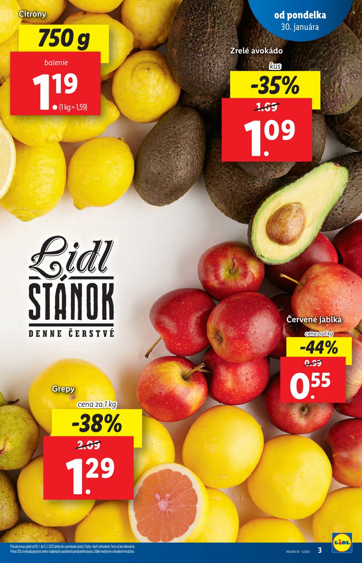 Leták Lidl - 30.1.2023 - 5.2.2023. Strana 3