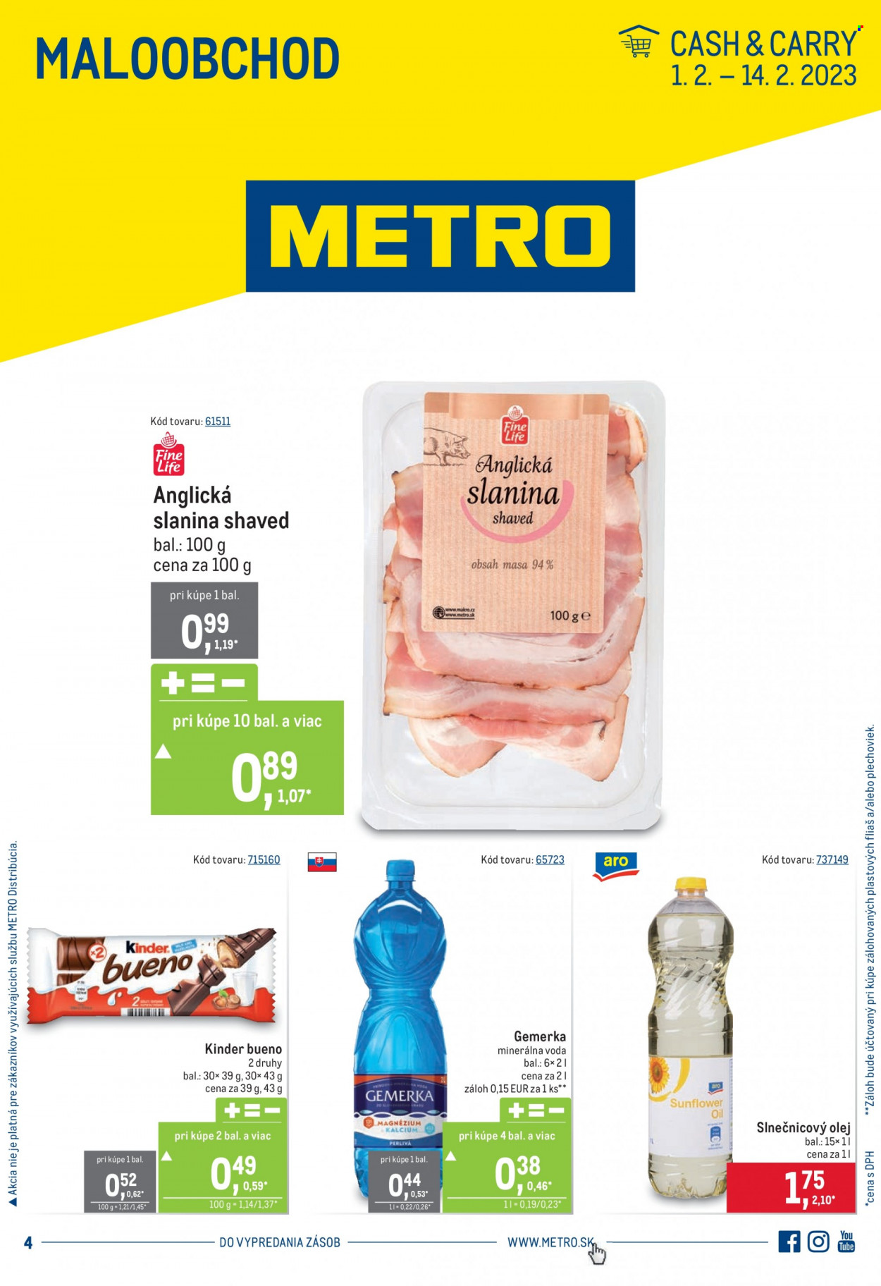 Leták Metro - 1.2.2023 - 14.2.2023. Strana 1