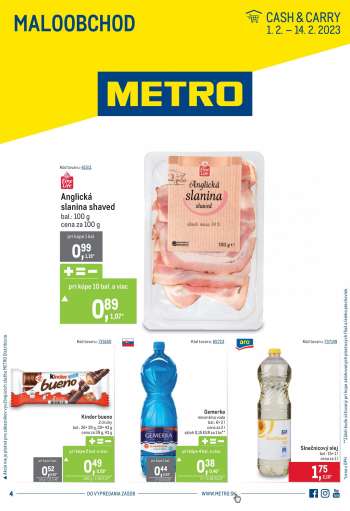 Leták Metro - 1.2.2023 - 14.2.2023.