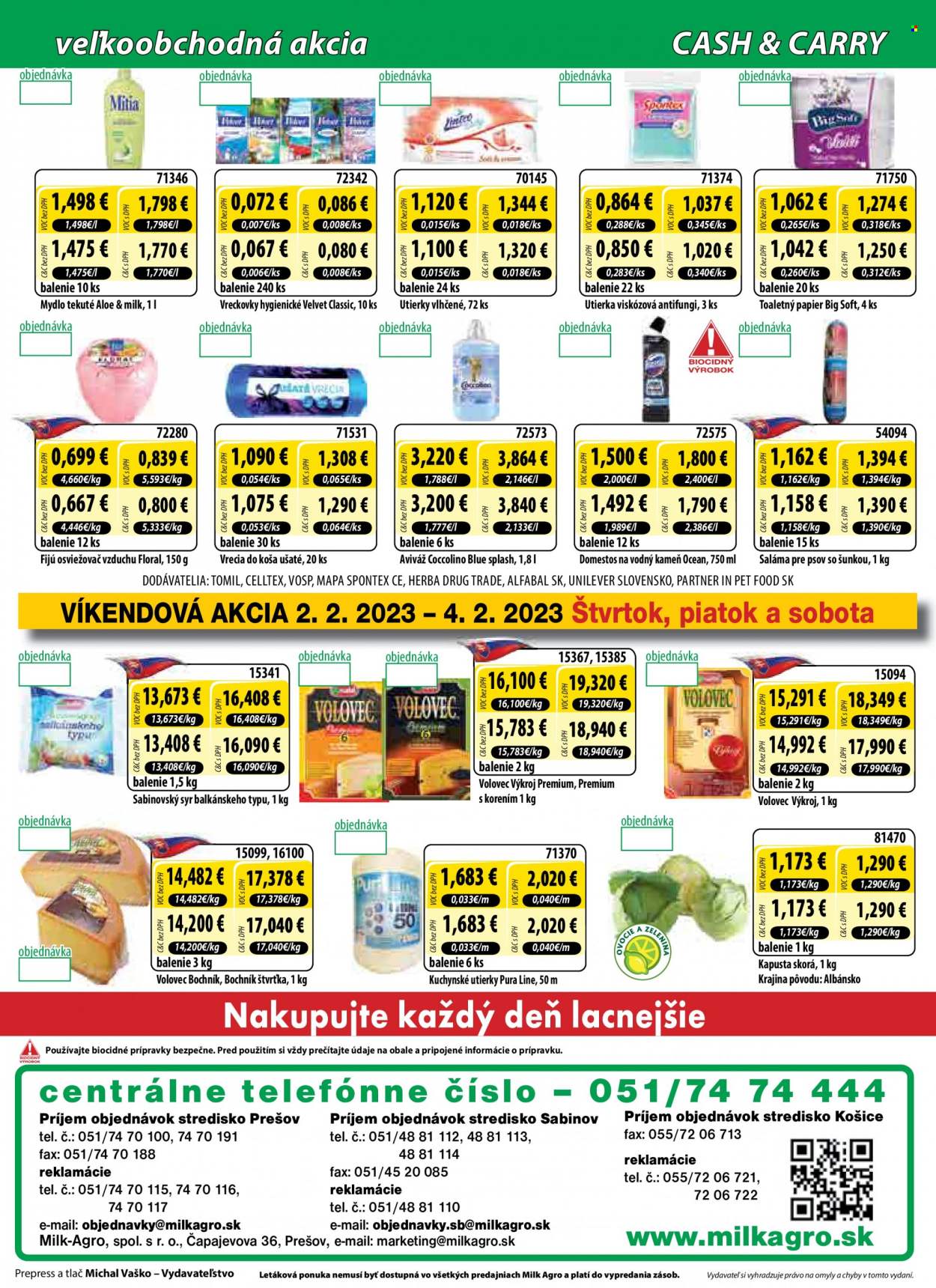 Leták Milk AGRO - 1.2.2023 - 7.2.2023. Strana 8