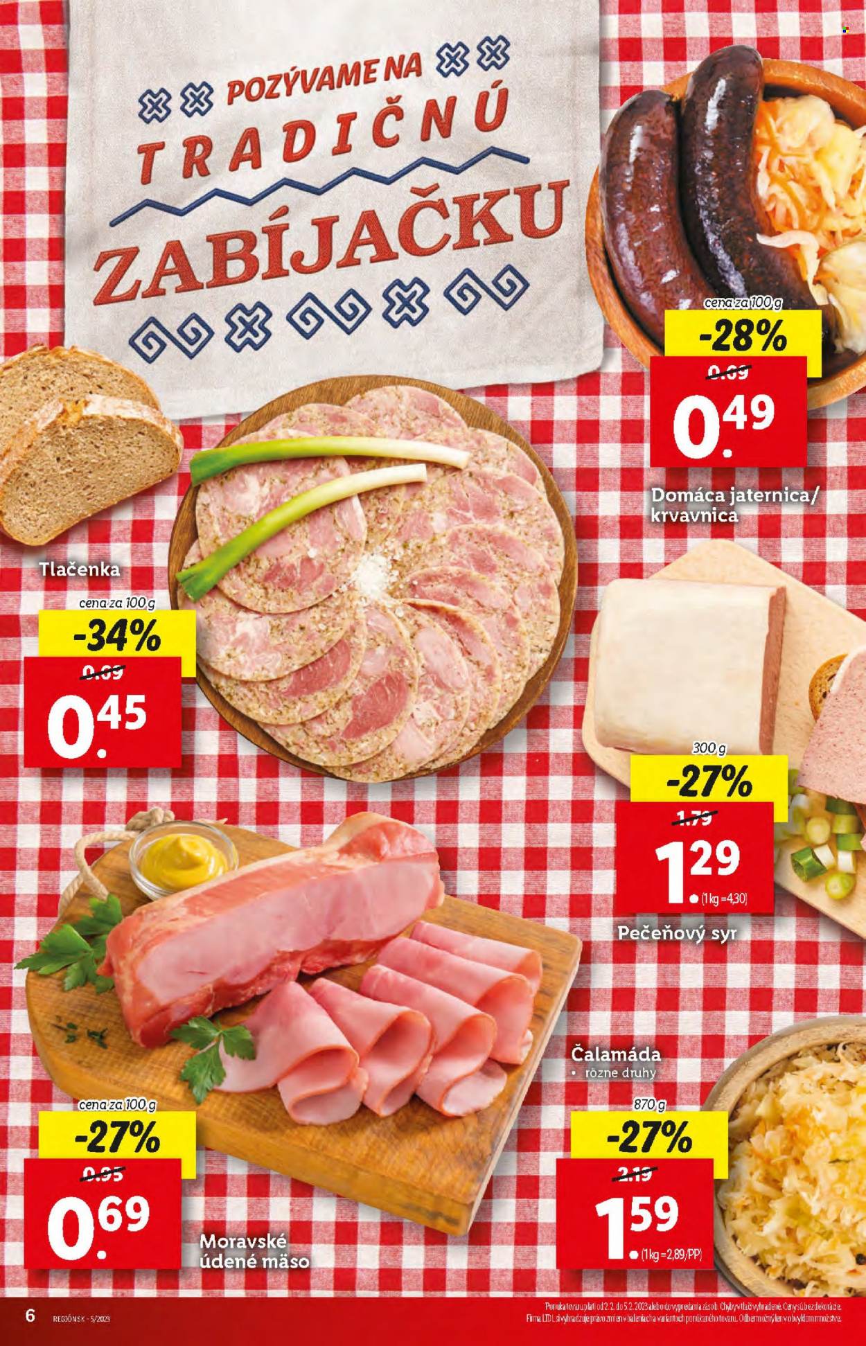 Leták Lidl - 2.2.2023 - 5.2.2023. Strana 6
