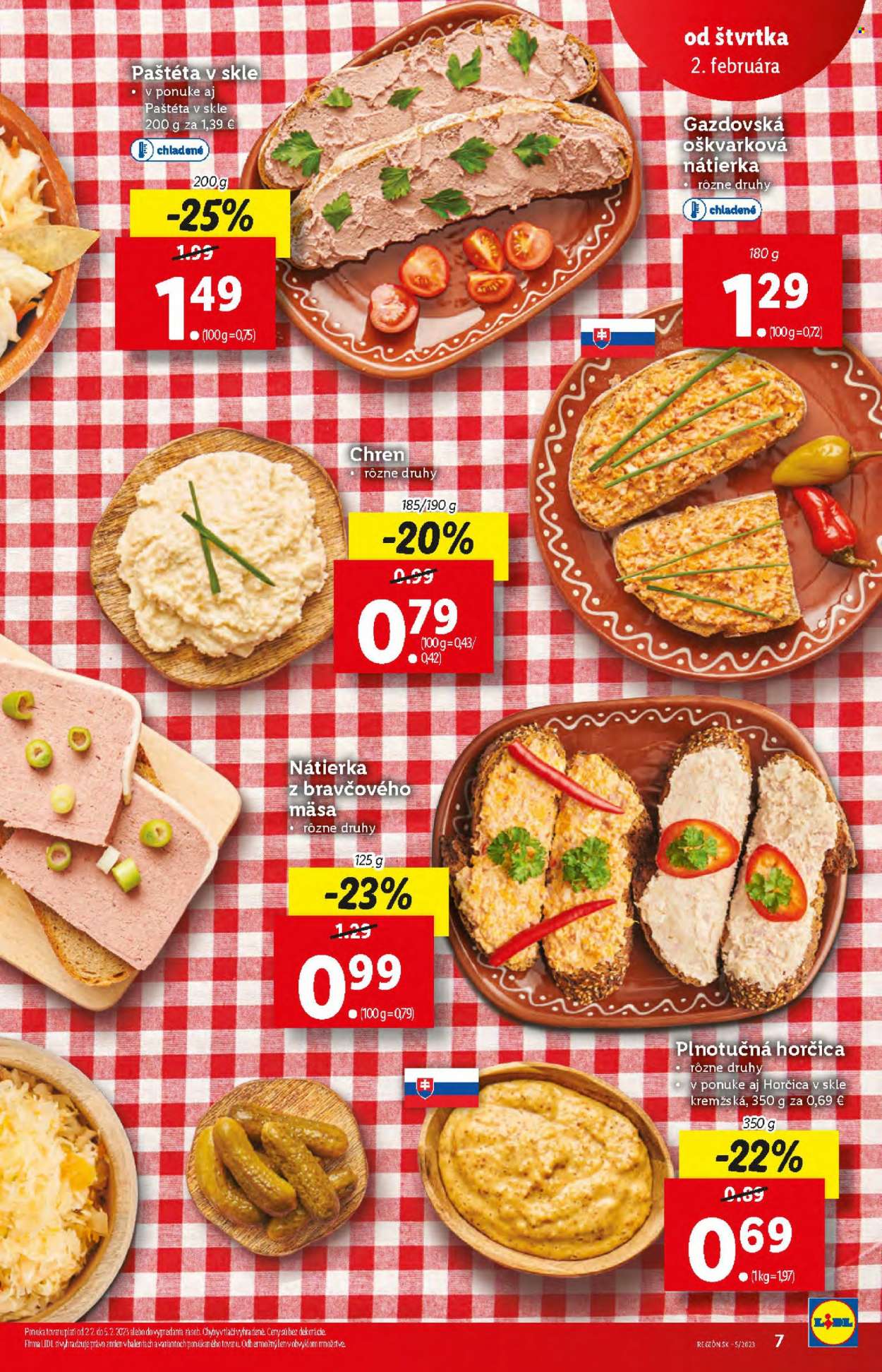 Leták Lidl - 2.2.2023 - 5.2.2023. Strana 7