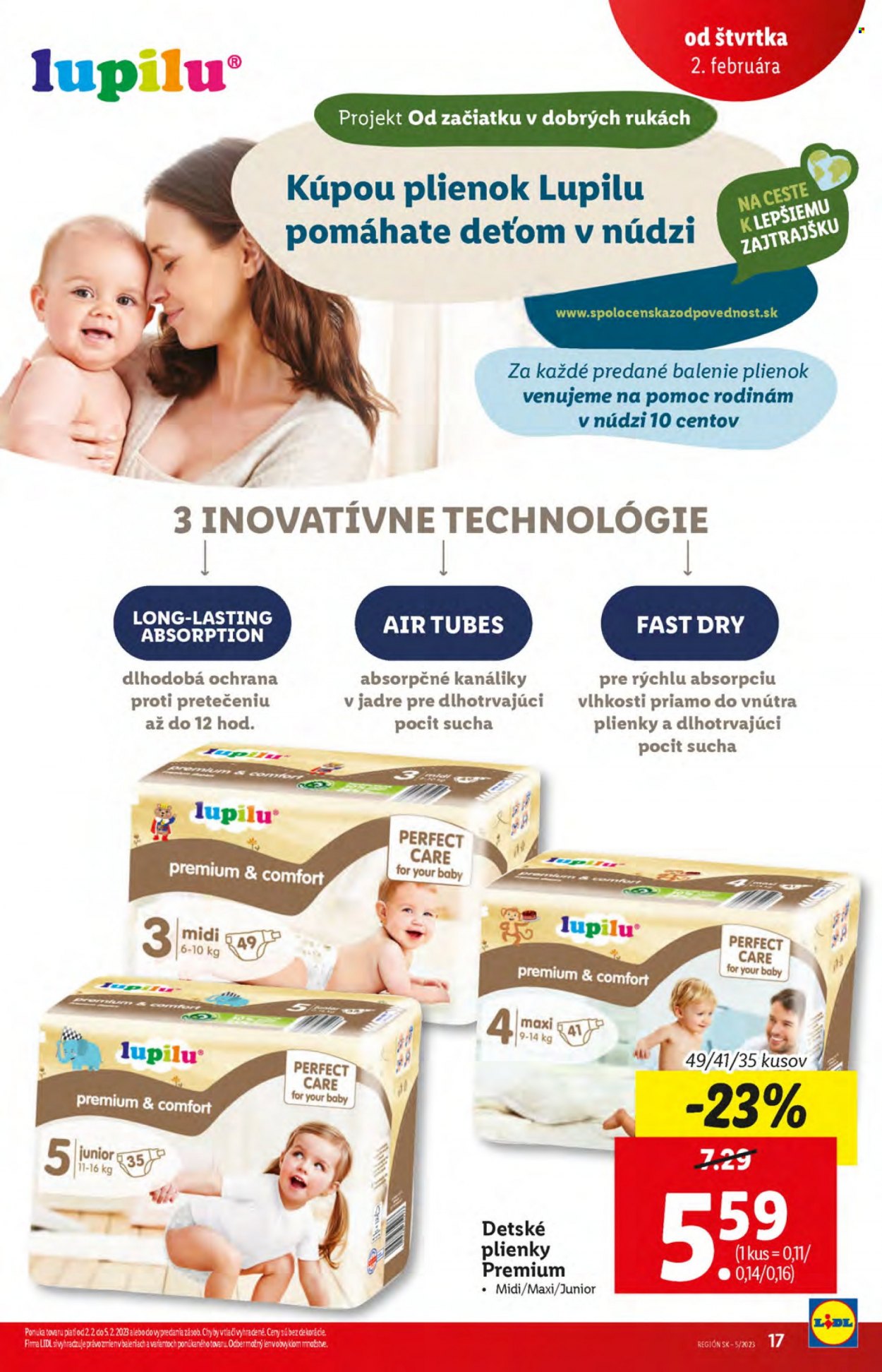 Leták Lidl - 2.2.2023 - 5.2.2023. Strana 17