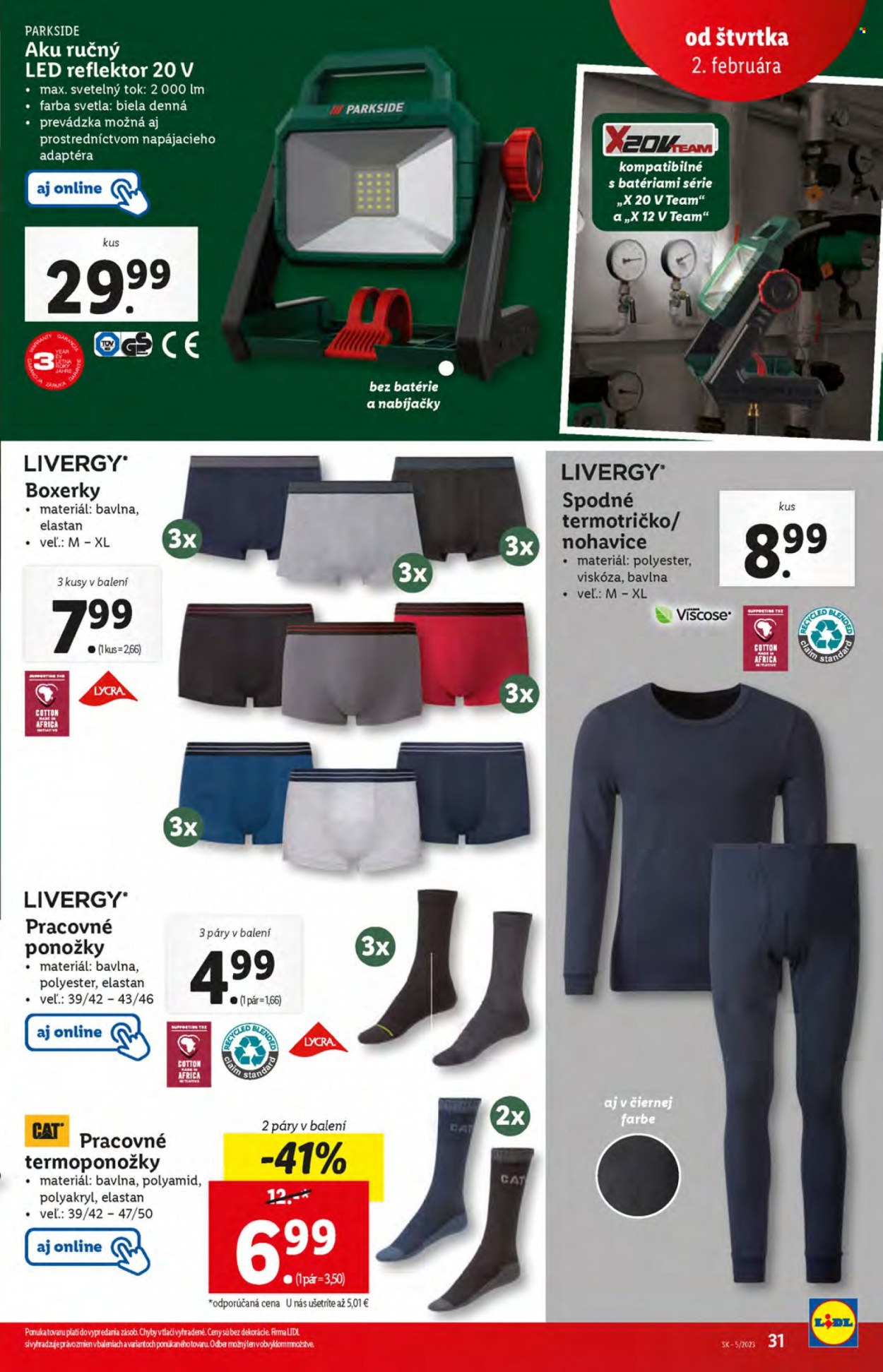 Leták Lidl - 2.2.2023 - 5.2.2023. Strana 31