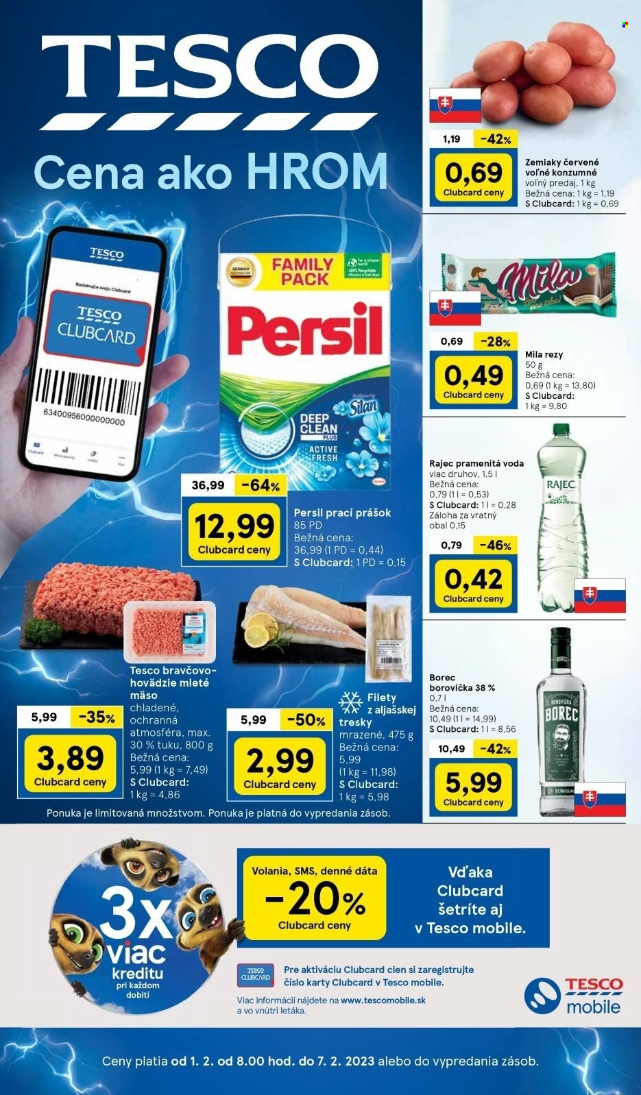 Leták TESCO - 1.2.2023 - 7.2.2023. Strana 1