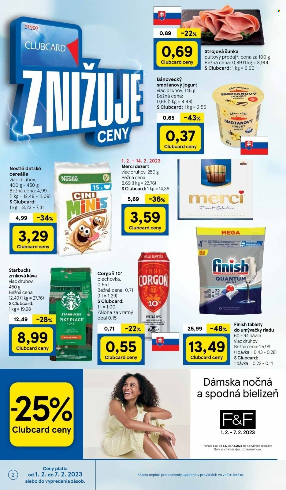 Leták TESCO - 1.2.2023 - 7.2.2023. Strana 2