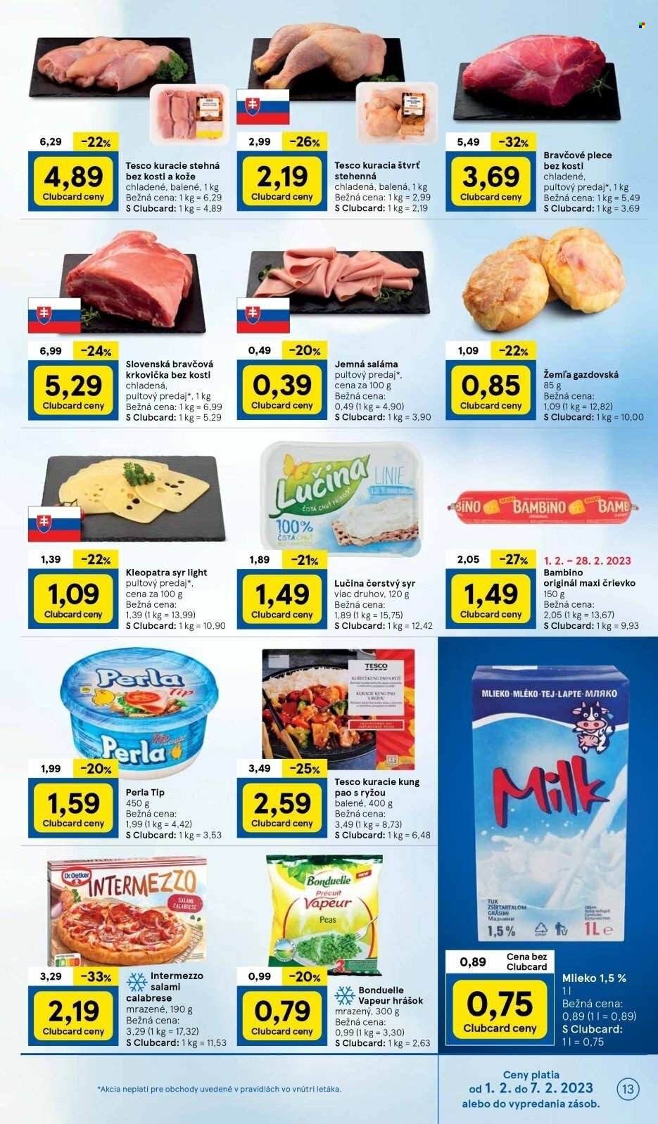 Leták TESCO - 1.2.2023 - 7.2.2023. Strana 13