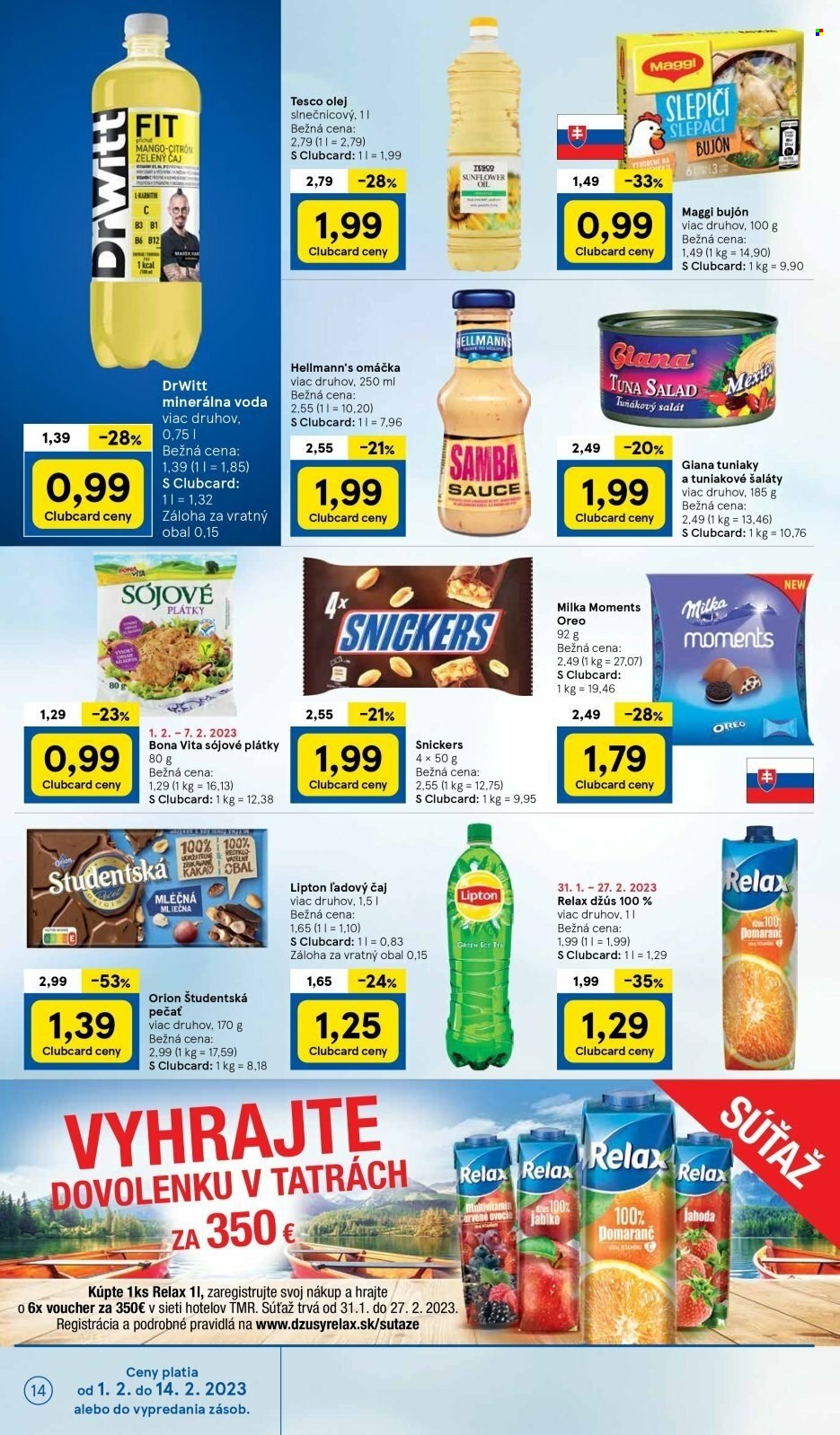 Leták TESCO - 1.2.2023 - 7.2.2023. Strana 14