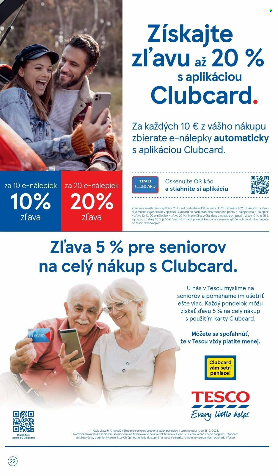 Leták TESCO - 1.2.2023 - 7.2.2023. Strana 22