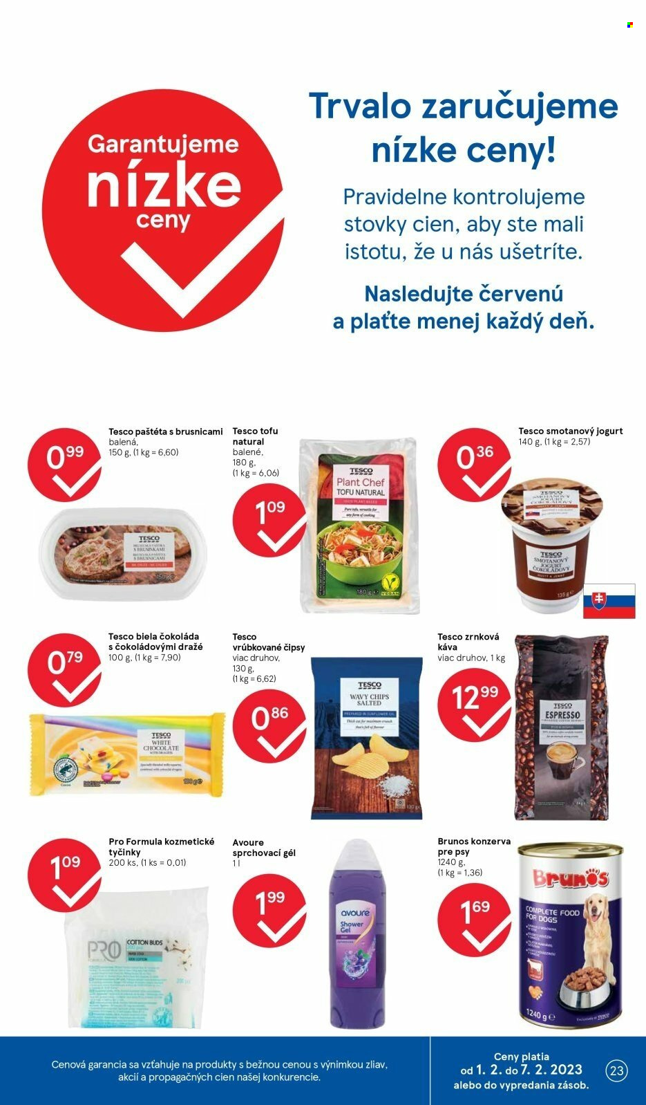 Leták TESCO - 1.2.2023 - 7.2.2023. Strana 23