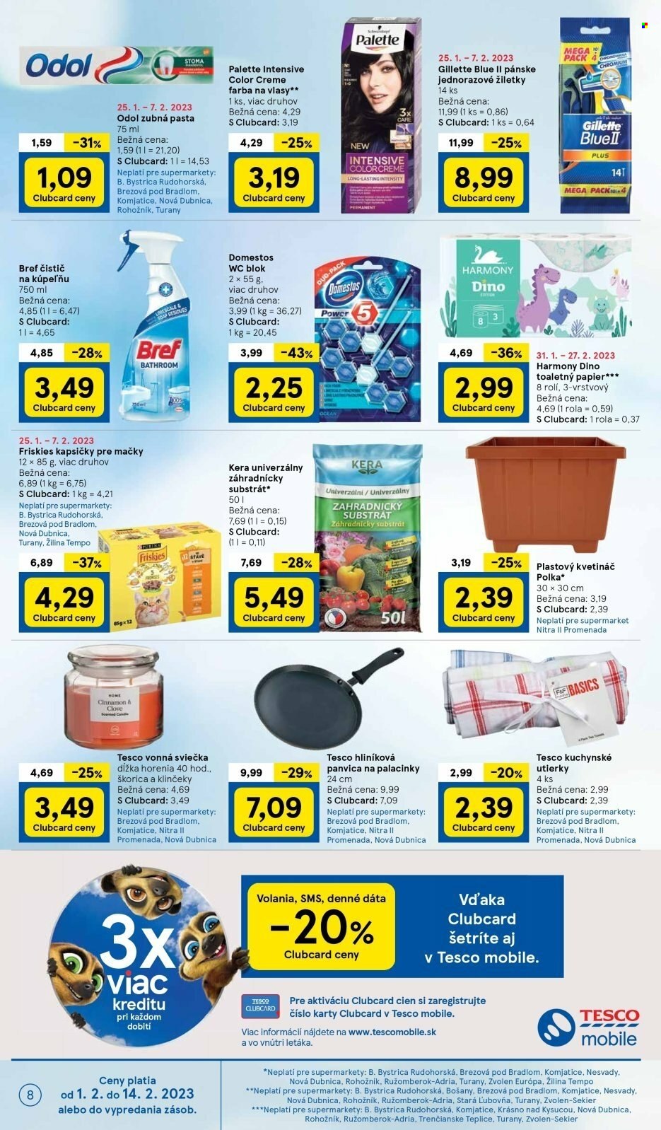 Leták TESCO supermarket - 1.2.2023 - 7.2.2023. Strana 8