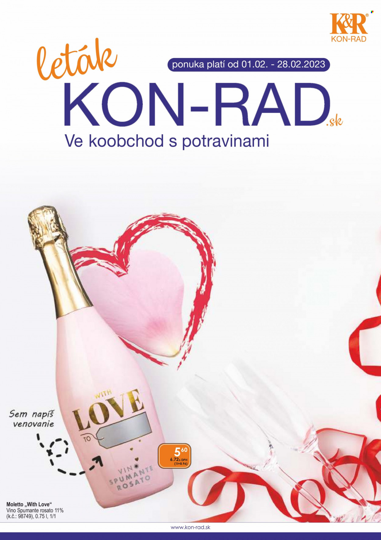 Leták KON-RAD - 1.2.2023 - 28.2.2023. Strana 1