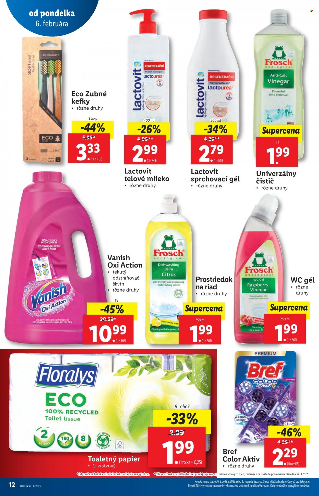 Leták Lidl - 6.2.2023 - 12.2.2023. Strana 12