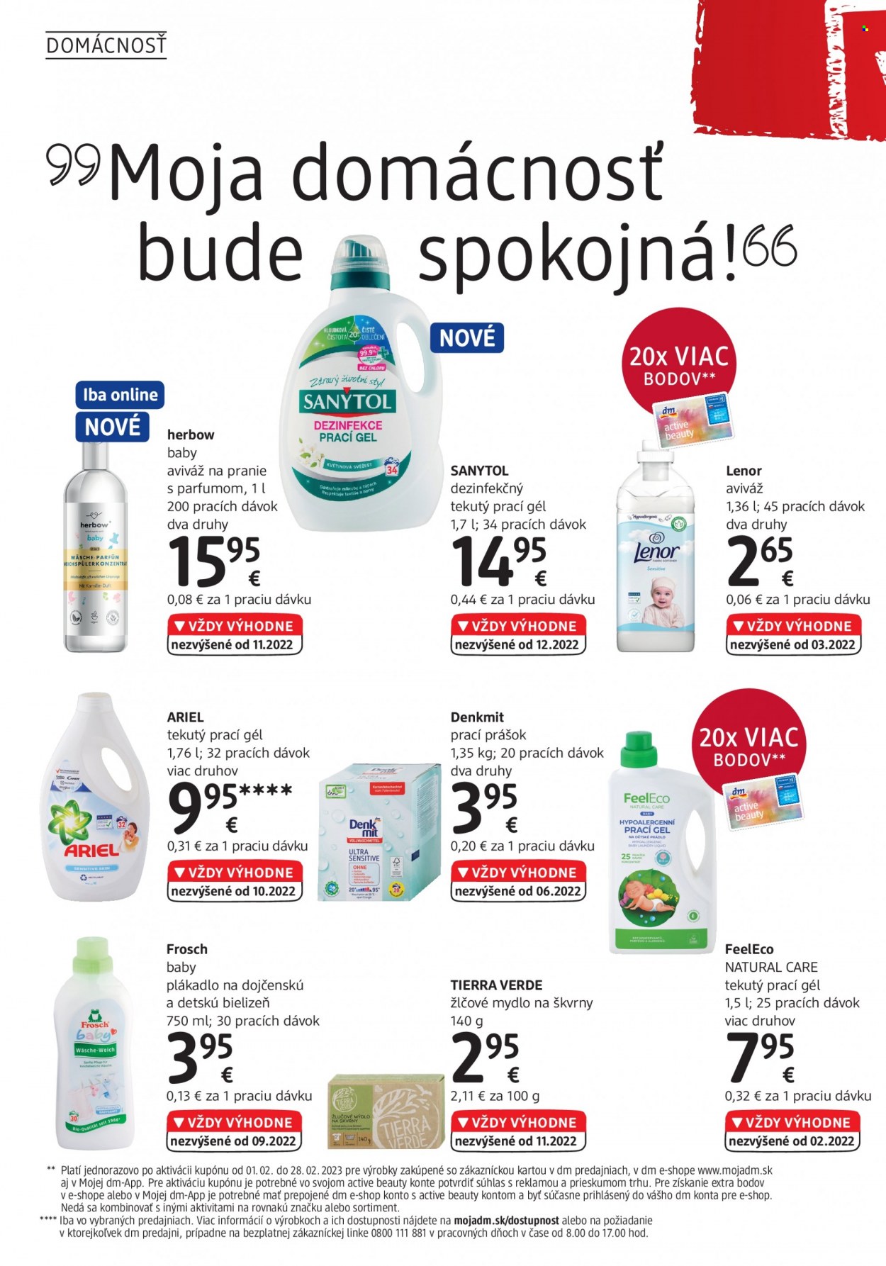 Leták dm drogerie - 1.2.2023 - 28.2.2023. Strana 30