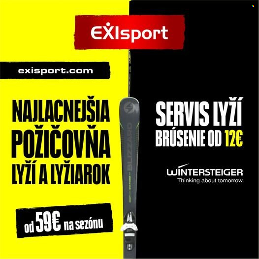Leták Exisport. Strana 13