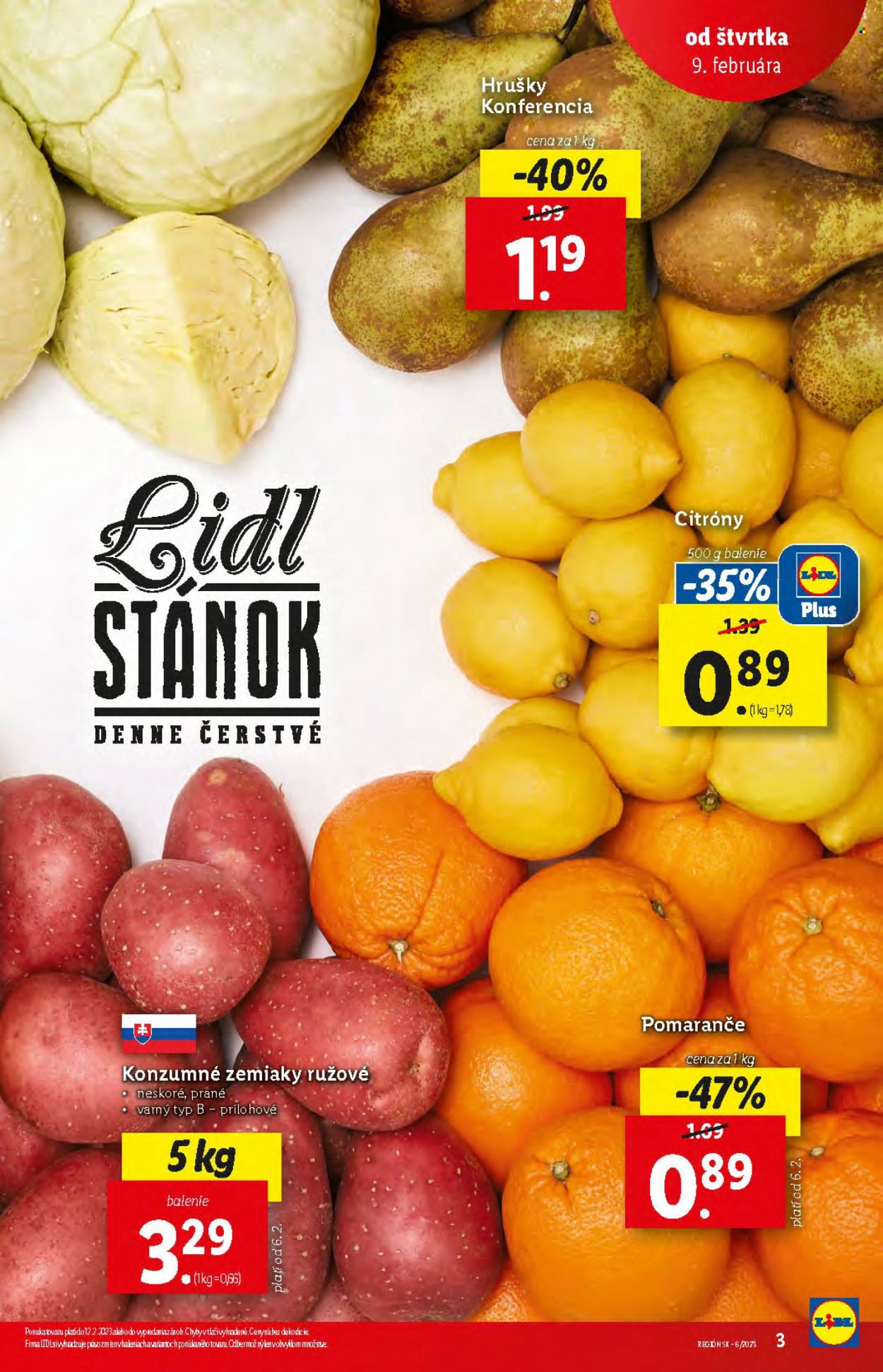 Leták Lidl - 9.2.2023 - 12.2.2023. Strana 3