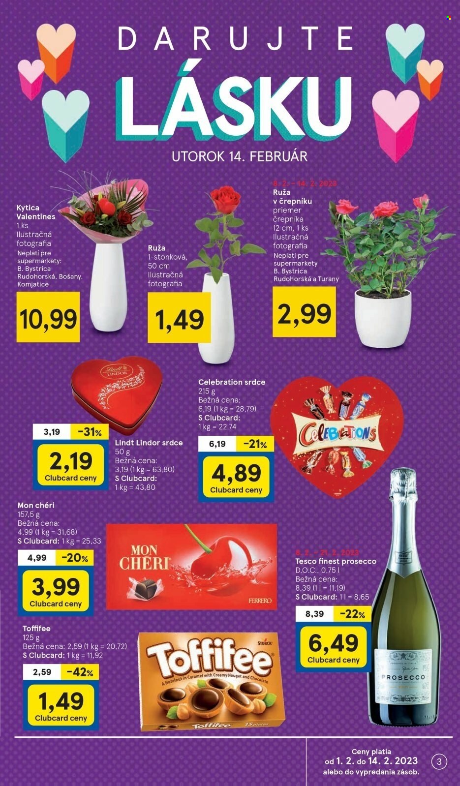 Leták TESCO supermarket - 8.2.2023 - 14.2.2023. Strana 3