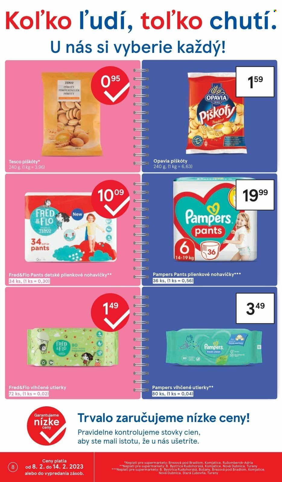 Leták TESCO supermarket - 8.2.2023 - 14.2.2023. Strana 8