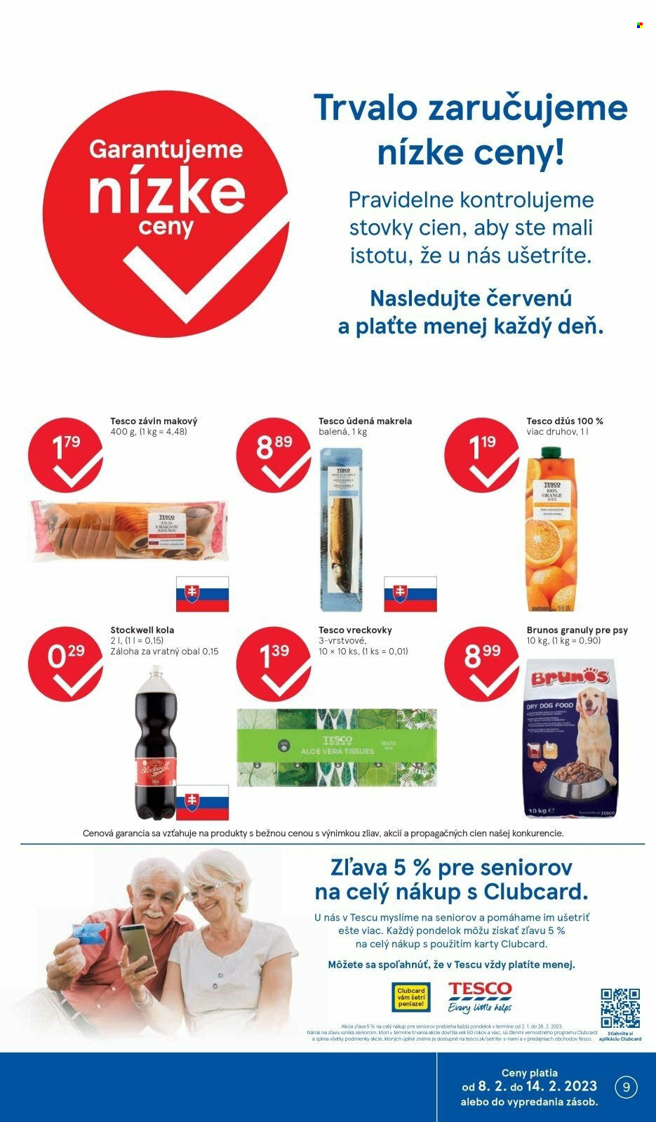 Leták TESCO supermarket - 8.2.2023 - 14.2.2023. Strana 9