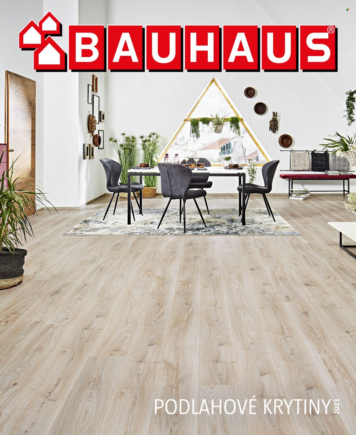 Leták Bauhaus - 6.2.2023 - 31.7.2023. Strana 1