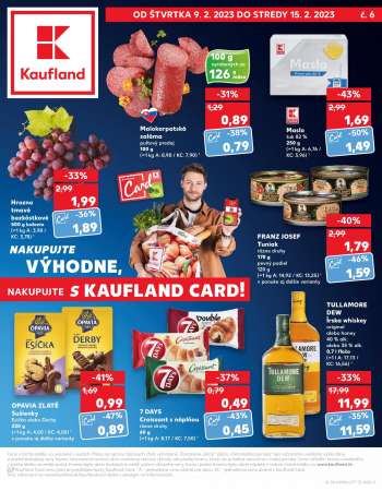 Leták Kaufland - 9.2.2023 - 15.2.2023.