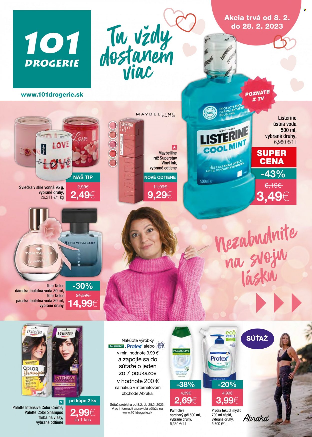 Leták 101 Drogerie - 8.2.2023 - 28.2.2023. Strana 1