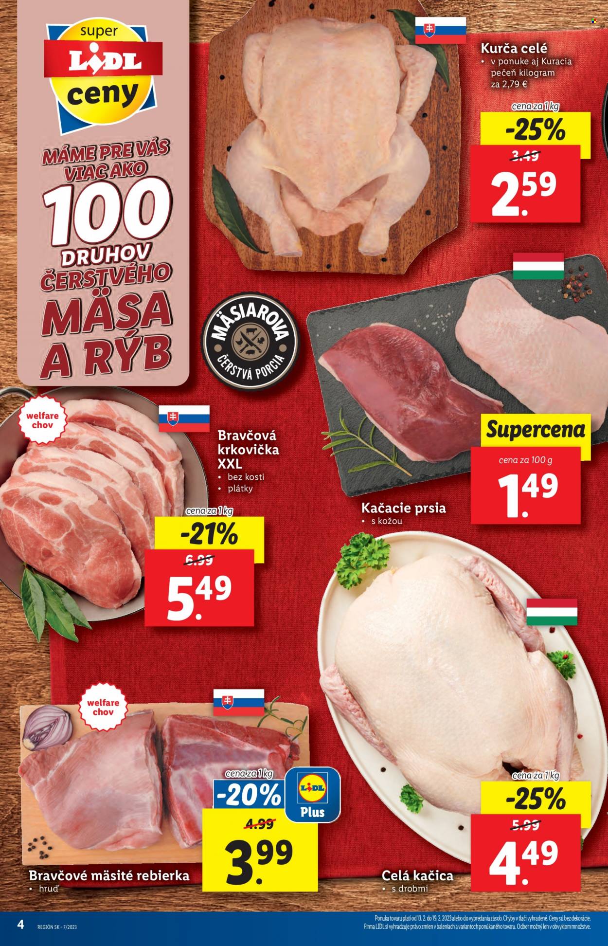 Leták Lidl - 13.2.2023 - 19.2.2023. Strana 4