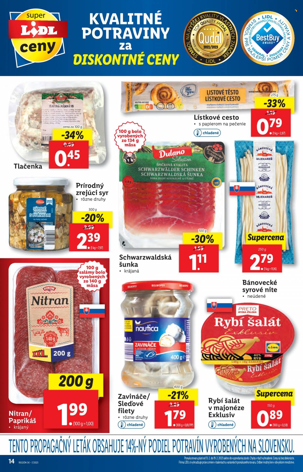 Leták Lidl - 13.2.2023 - 19.2.2023. Strana 14