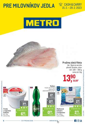 Leták Metro - 15.2.2023 - 28.2.2023.