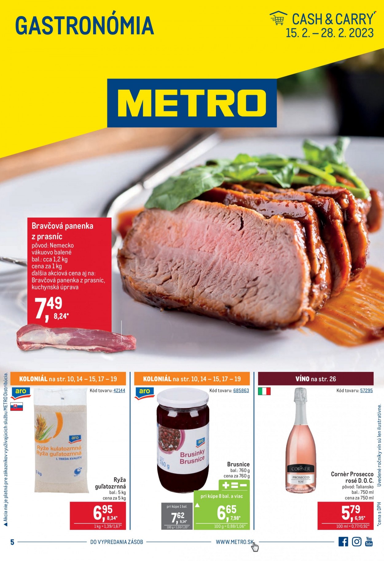 Leták Metro - 15.2.2023 - 28.2.2023. Strana 1