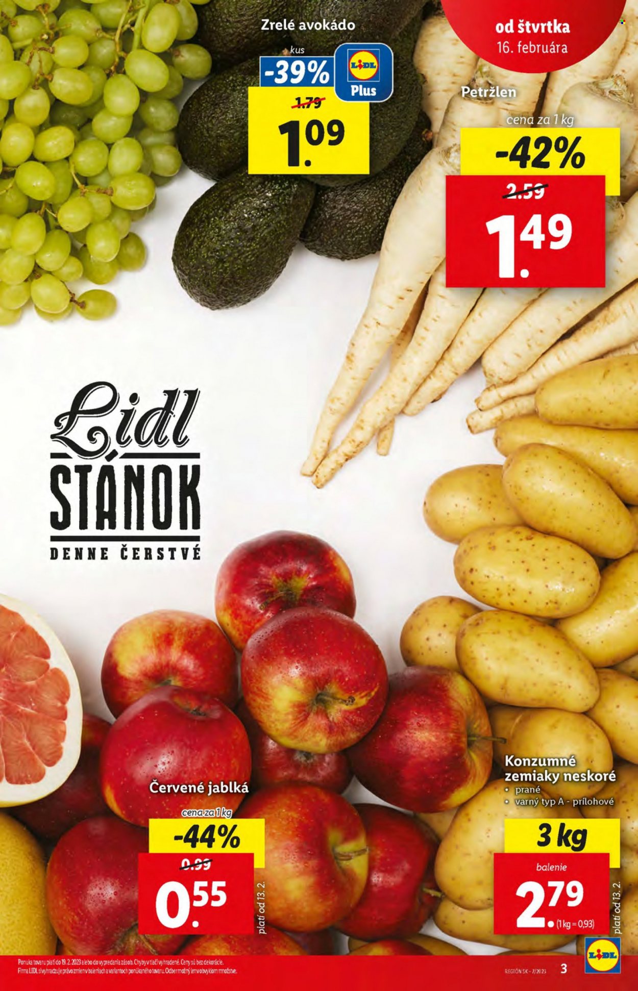 Leták Lidl - 16.2.2023 - 19.2.2023. Strana 3