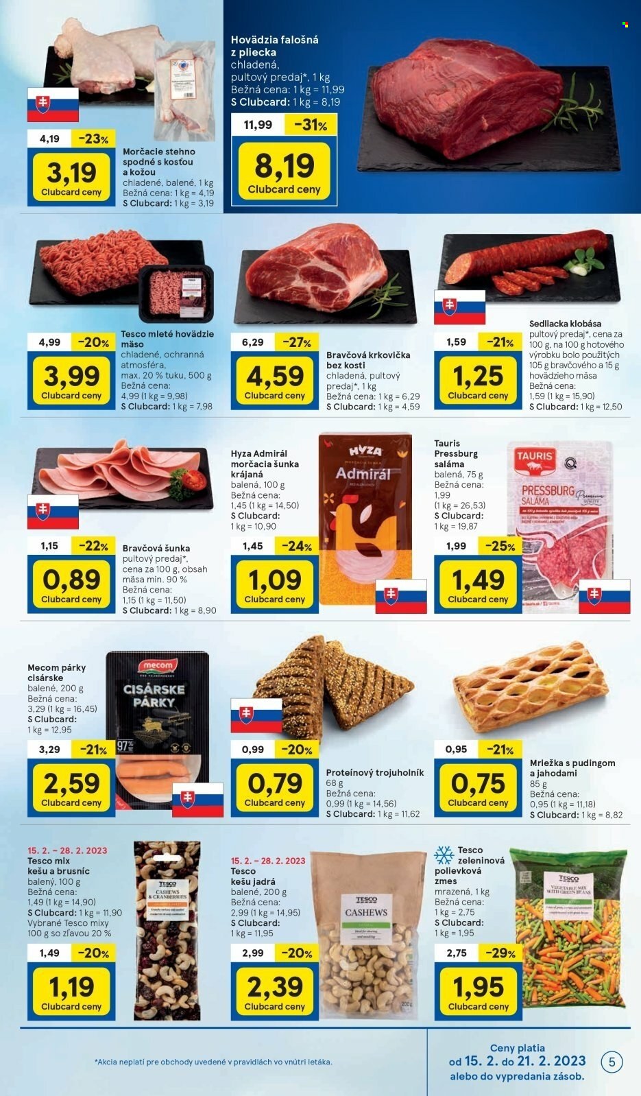 Leták TESCO - 15.2.2023 - 21.2.2023. Strana 5
