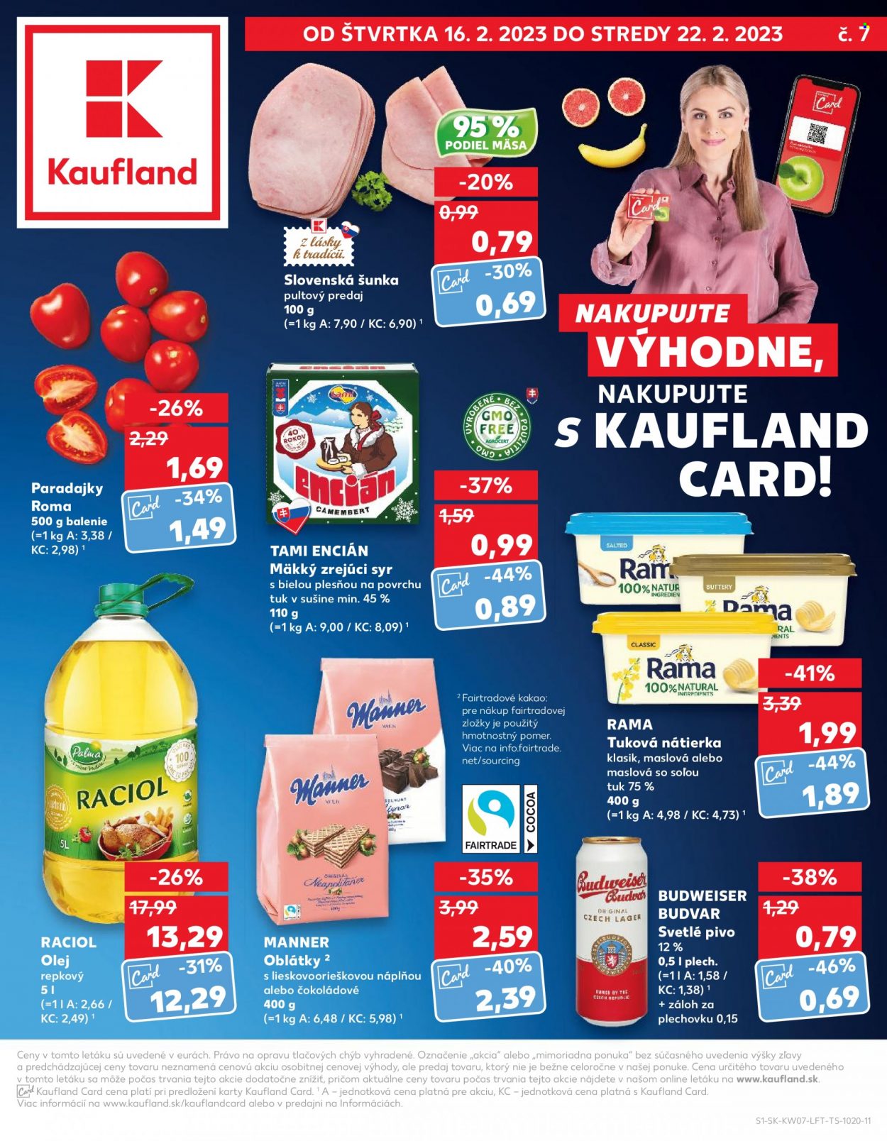 Leták Kaufland - 16.2.2023 - 22.2.2023. Strana 1