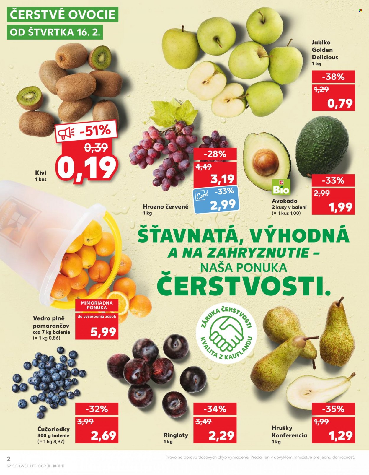 Leták Kaufland - 16.2.2023 - 22.2.2023. Strana 2