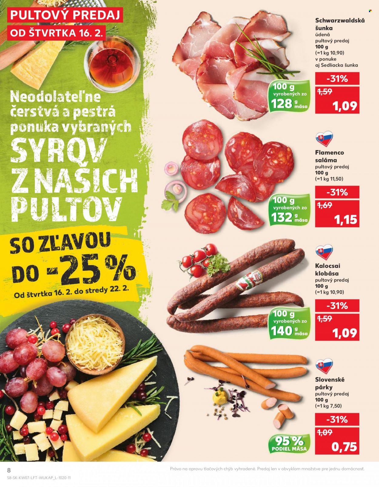 Leták Kaufland - 16.2.2023 - 22.2.2023. Strana 8