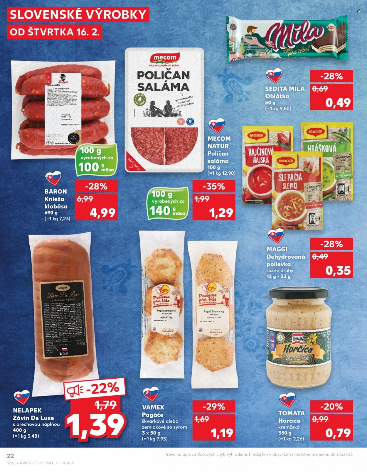 Leták Kaufland - 16.2.2023 - 22.2.2023. Strana 22