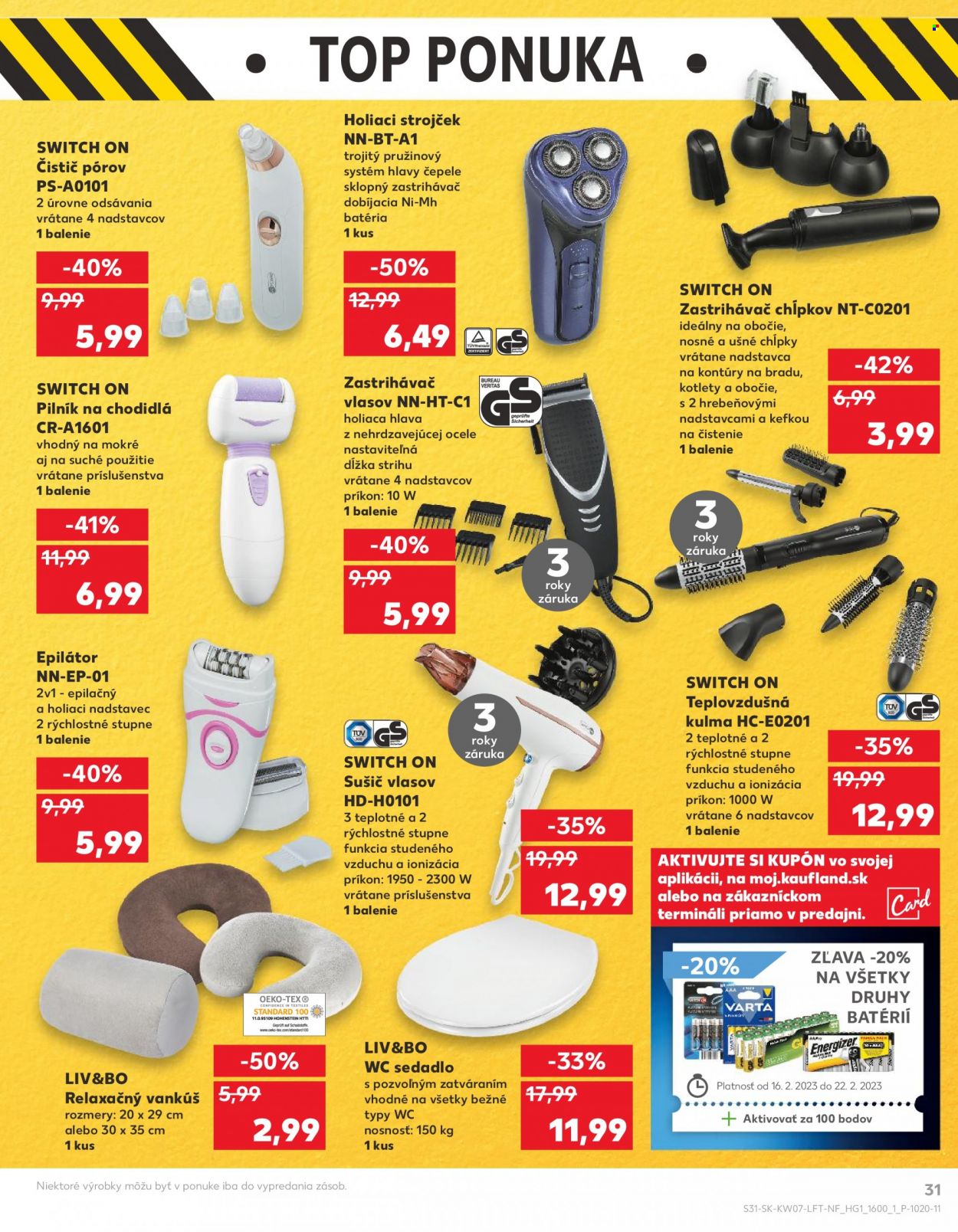 Leták Kaufland - 16.2.2023 - 22.2.2023. Strana 31