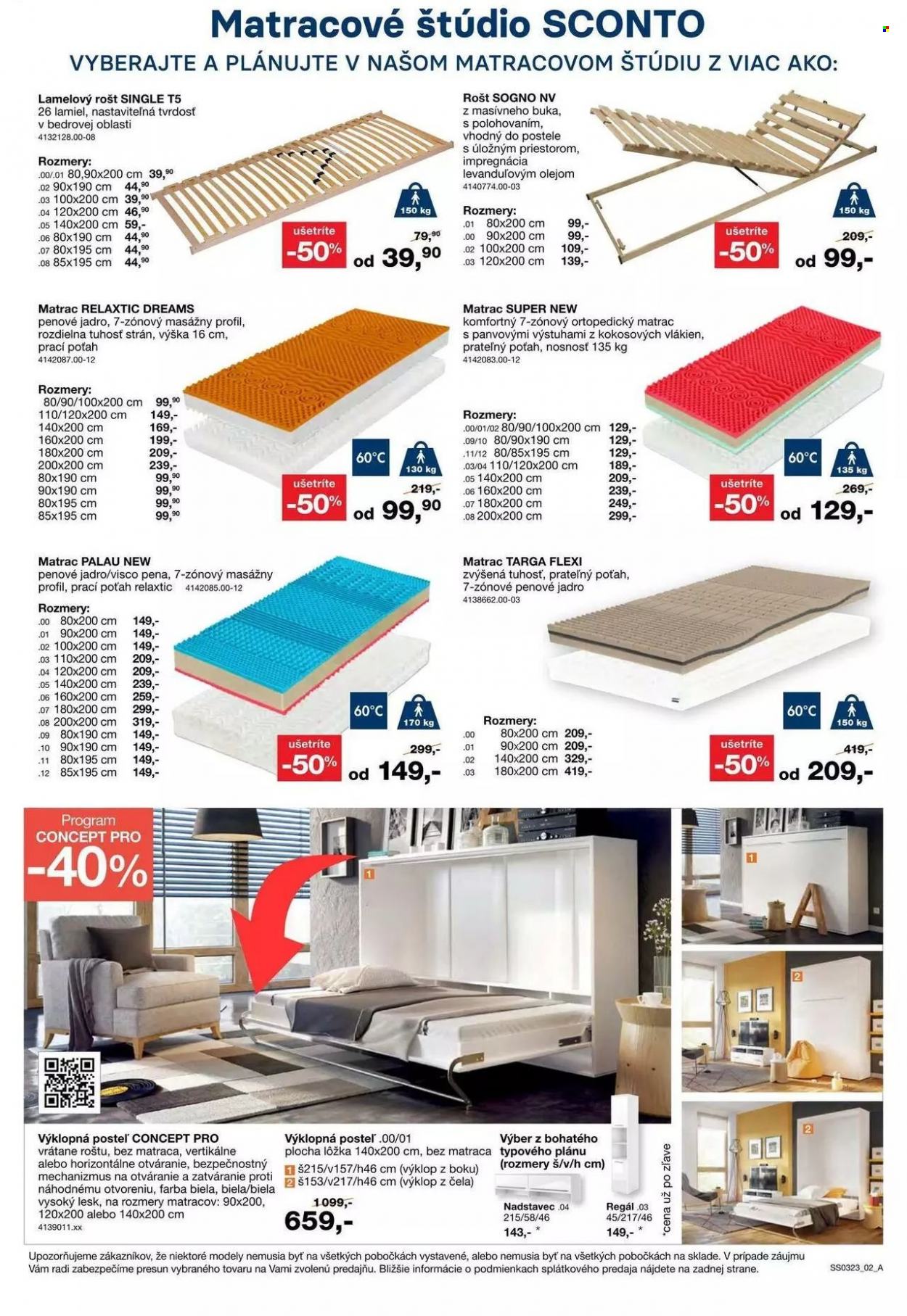 Leták Sconto nábytok - 15.2.2023 - 7.3.2023. Strana 2