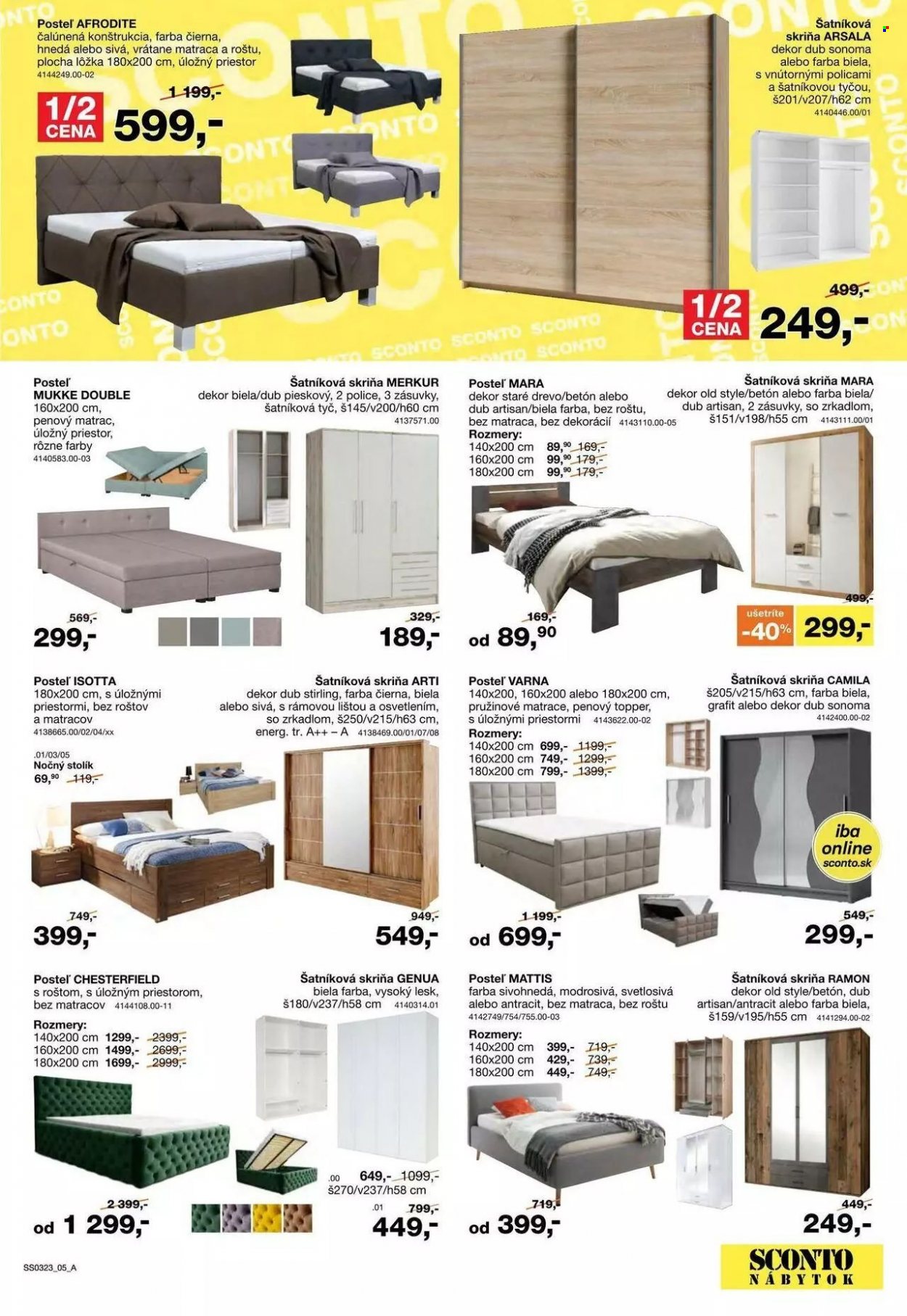 Leták Sconto nábytok - 15.2.2023 - 7.3.2023. Strana 5