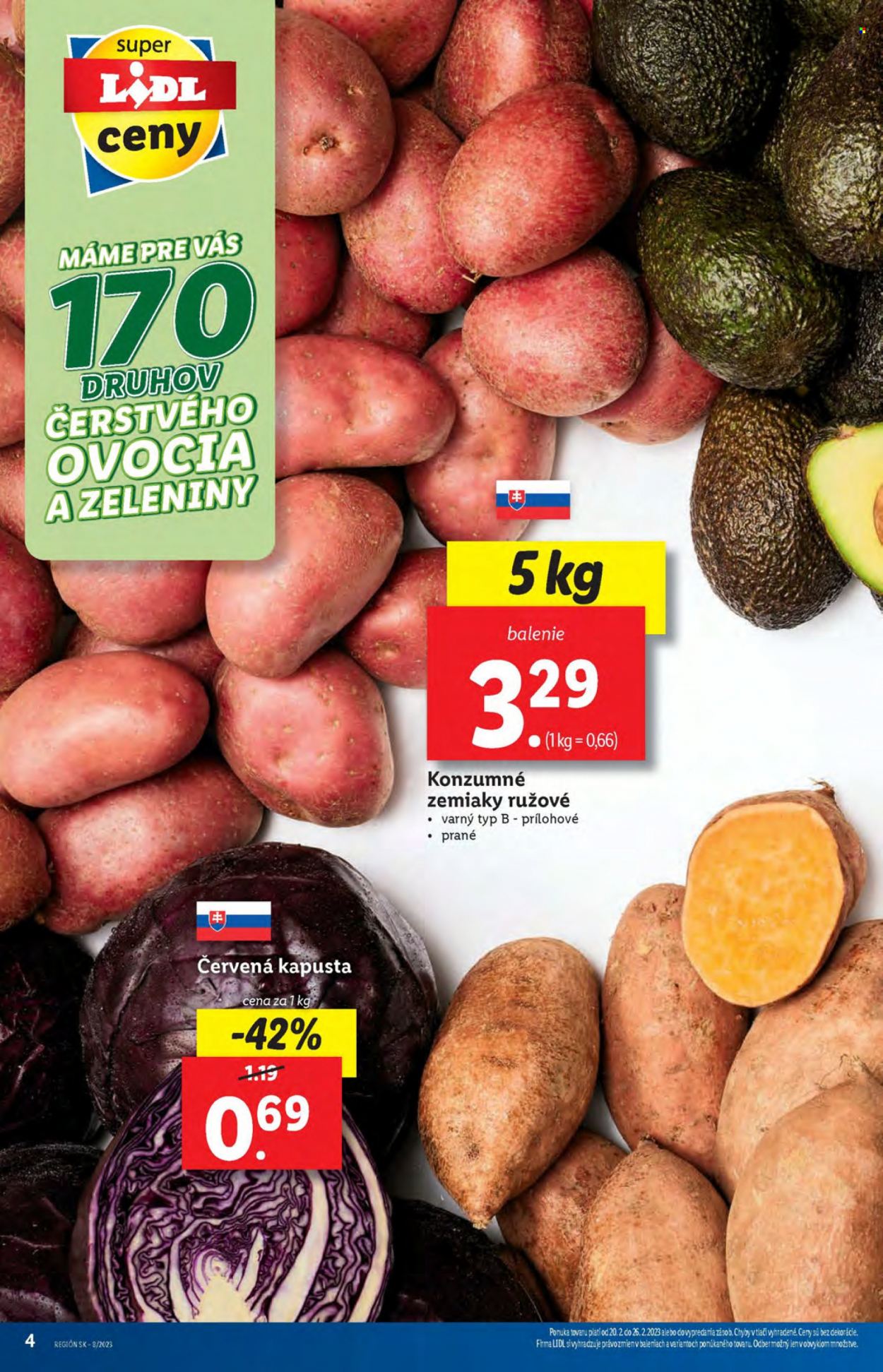 Leták Lidl - 20.2.2023 - 26.2.2023. Strana 4